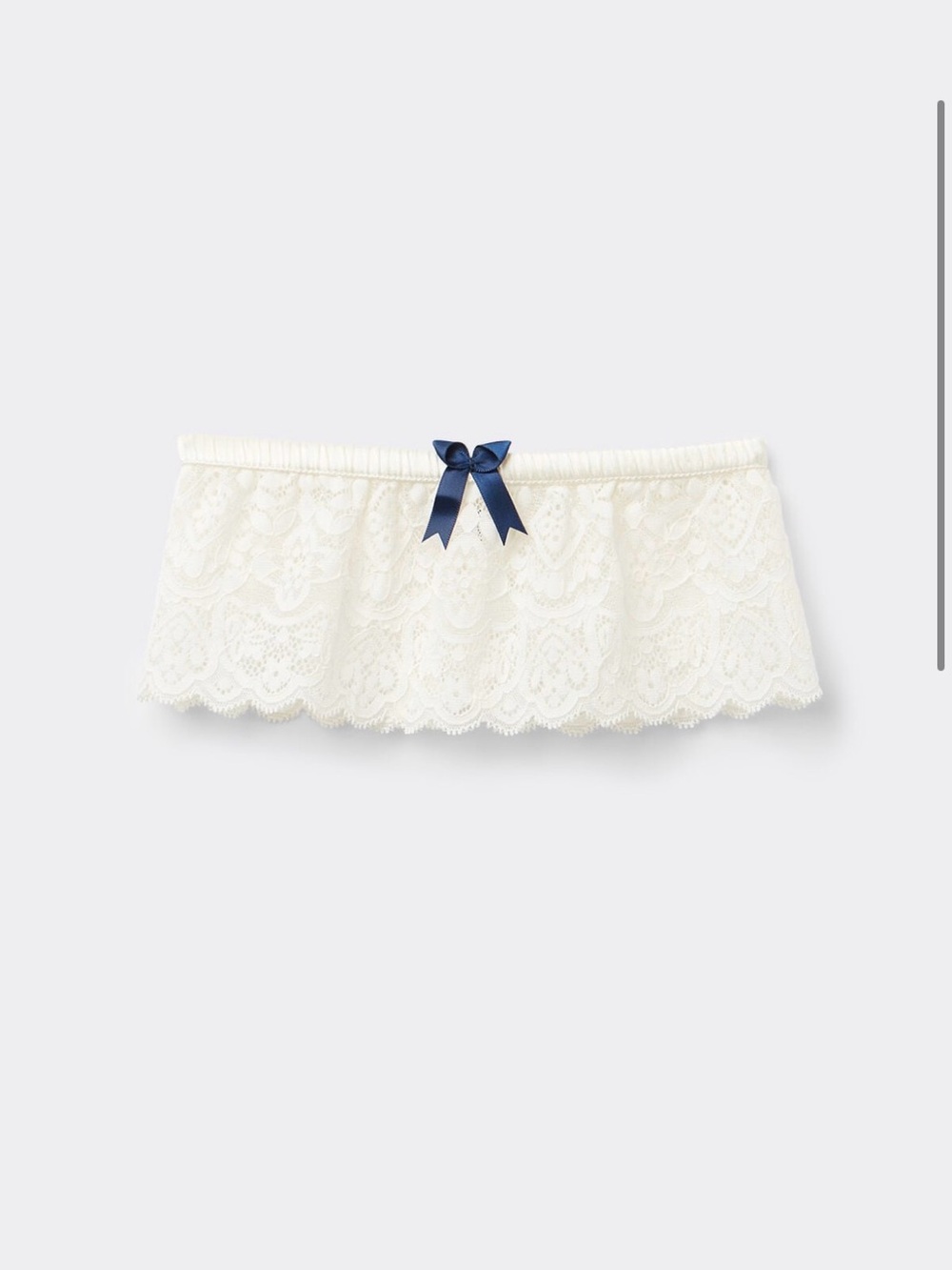NWT intimissimi bridal lace garter